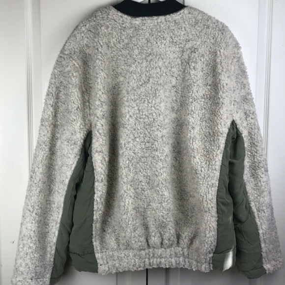 Free People Rivington Sherpa Jacket Desert Combo L - Picture 6 of 7